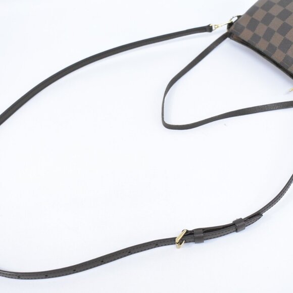 Louis Vuitton Trousse Makeup N51982 Damier Ebene Canvas Pouch Handbag - Picture 7 of 11